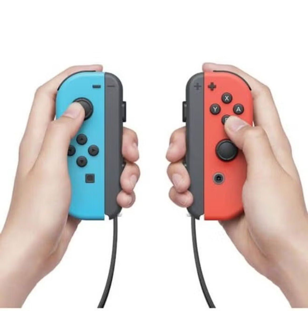 Nintendo Switch Left And Right Joy-Cons- Neon Red/Neon Blue/Black